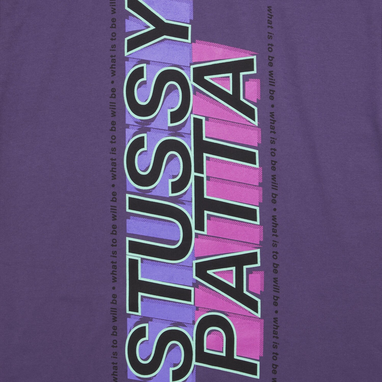 Stussy x Patta То, что должно быть, будет футболкой Purple — фото 3