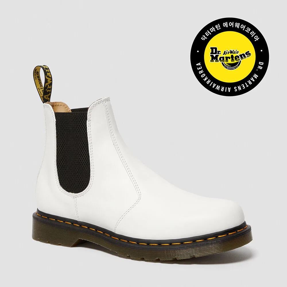 Мужские ботинки Chelsea 2976 YS белые от Dr.Martens
