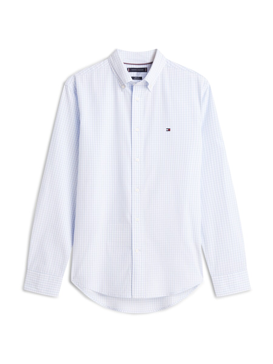 

Рубашка на пуговицах классического кроя TOMMY HILFIGER, светло-голубой