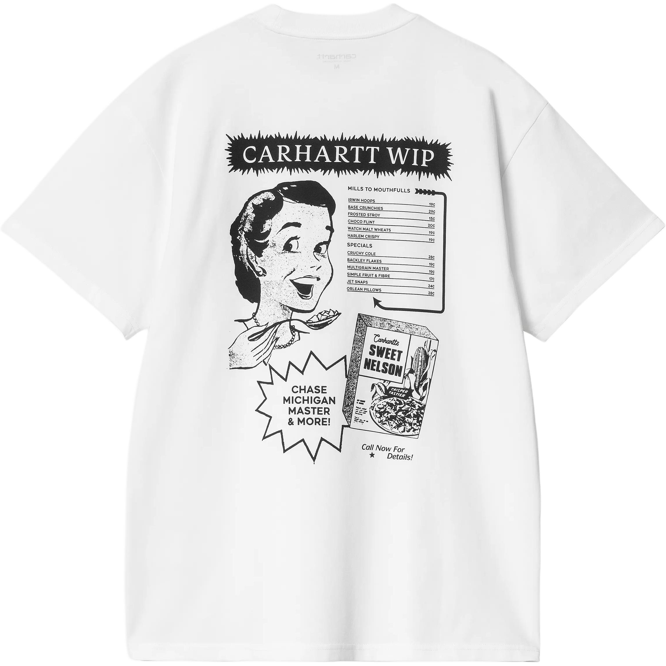 

Футболка с принтом логотипа Carhartt WIP, белый