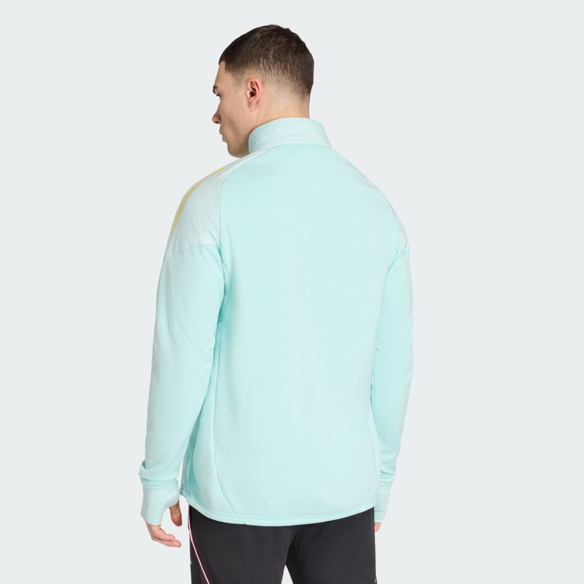 Adidas Performance Спортивный свитшот 'Juventus Turin Tiro 25' в цвете Aqua — фото 3