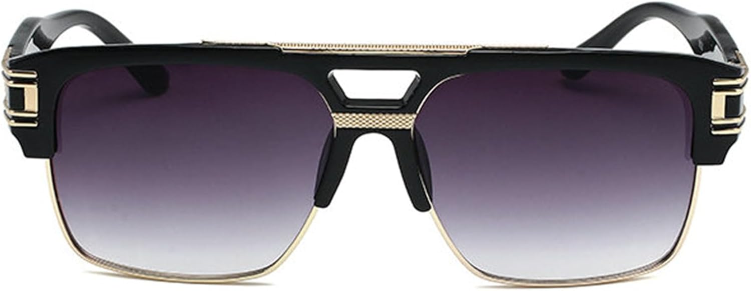 

Солнцезащитные очки Willochra большого квадратного размера для женщин, модные градиентные очки для мужчин, очки для вождения в стиле 70-х, солнцезащитные очки с защитой UV400, C1