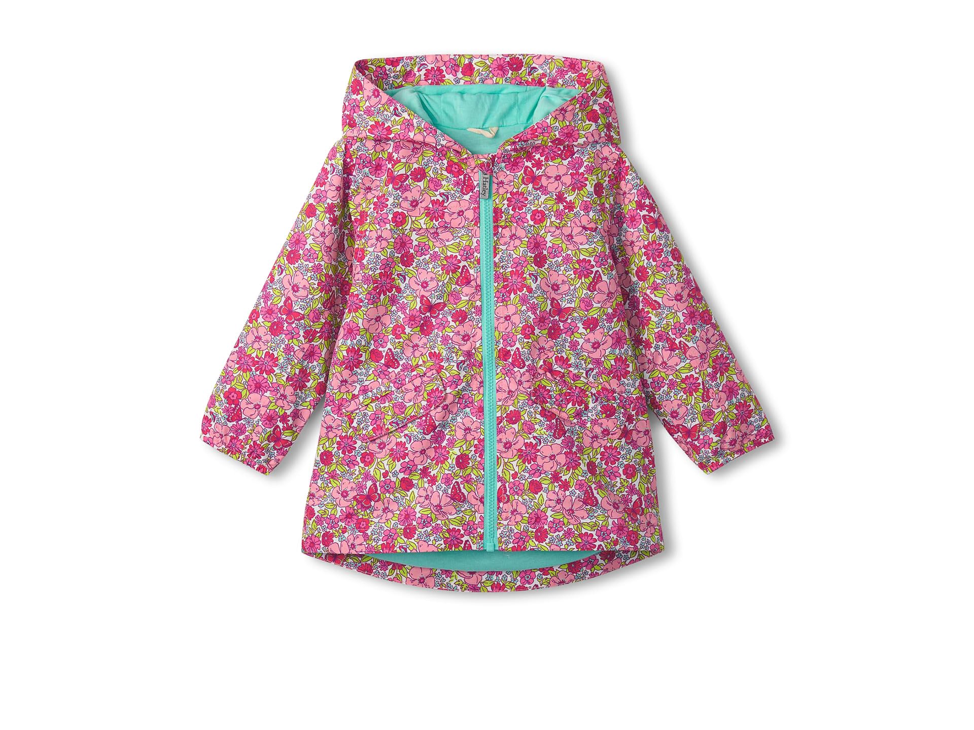 

Куртка Hatley Kids Microfiber Field Rain Jacket, цвет Groovy Flowers