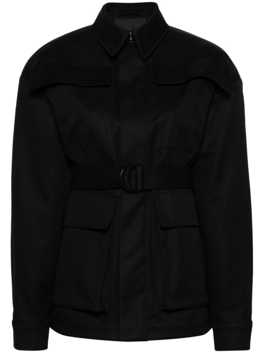 

WARDROBE.NYC парка Drill с поясом, черный