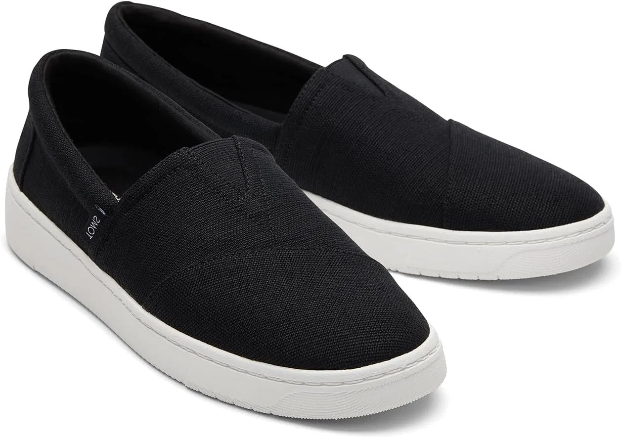 Мужские кроссовки TOMS Trvl Lite Alpargata, Black Heritage Canvas — фото 3
