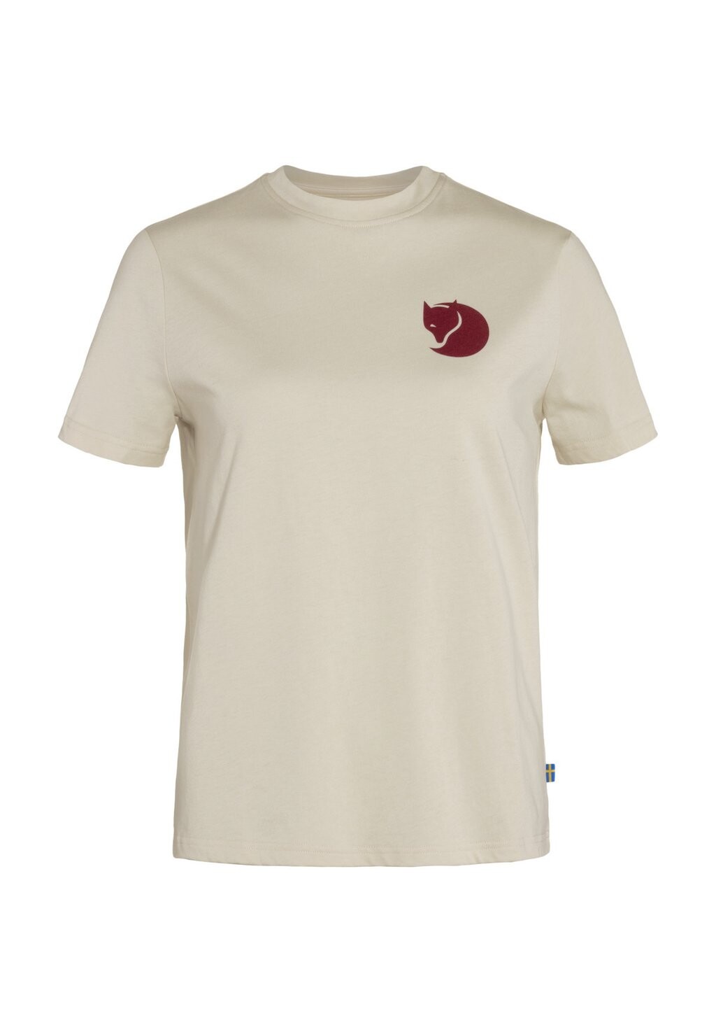 

Футболка с принтом FOX BOXY LOGO TEE Fjällräven, белый