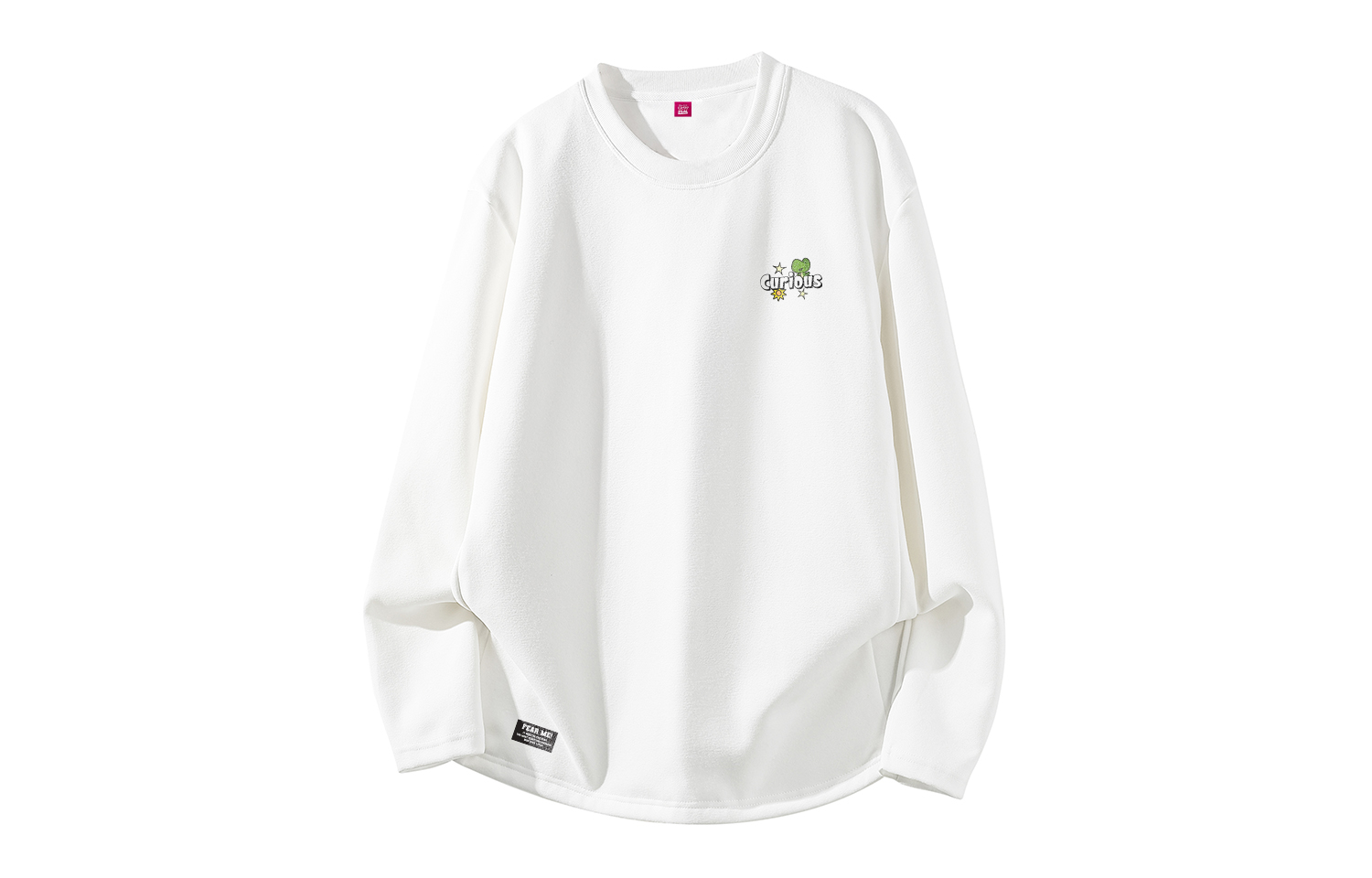 

Футболки унисекс с круглым вырезом, утолщенные, на флисовой подкладке, прямого кроя Disney, белый