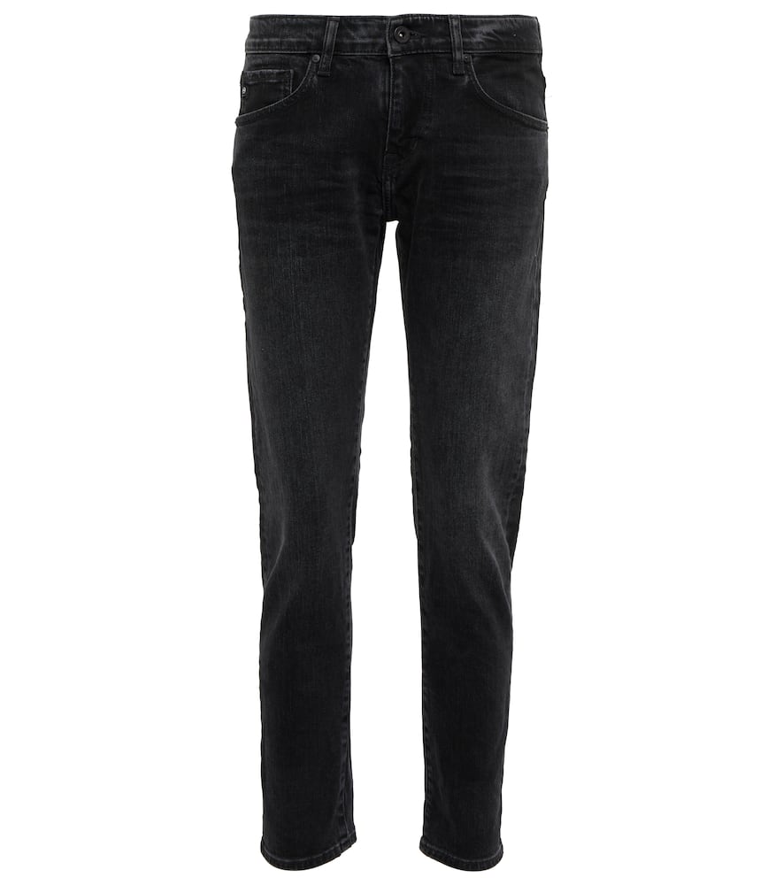 

Джинсы скинни с заниженной талией Ex-boyfriend AG Jeans, Blk5
