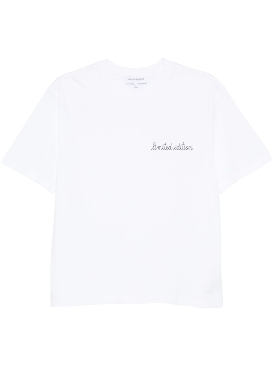 

Футболка с вышивкой Limited Edition Maison Labiche, белый