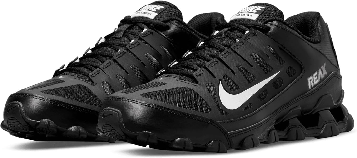 Кроссовки Nike Reax 8 TR для мужчин, средний размер, белый/черный — фото 2