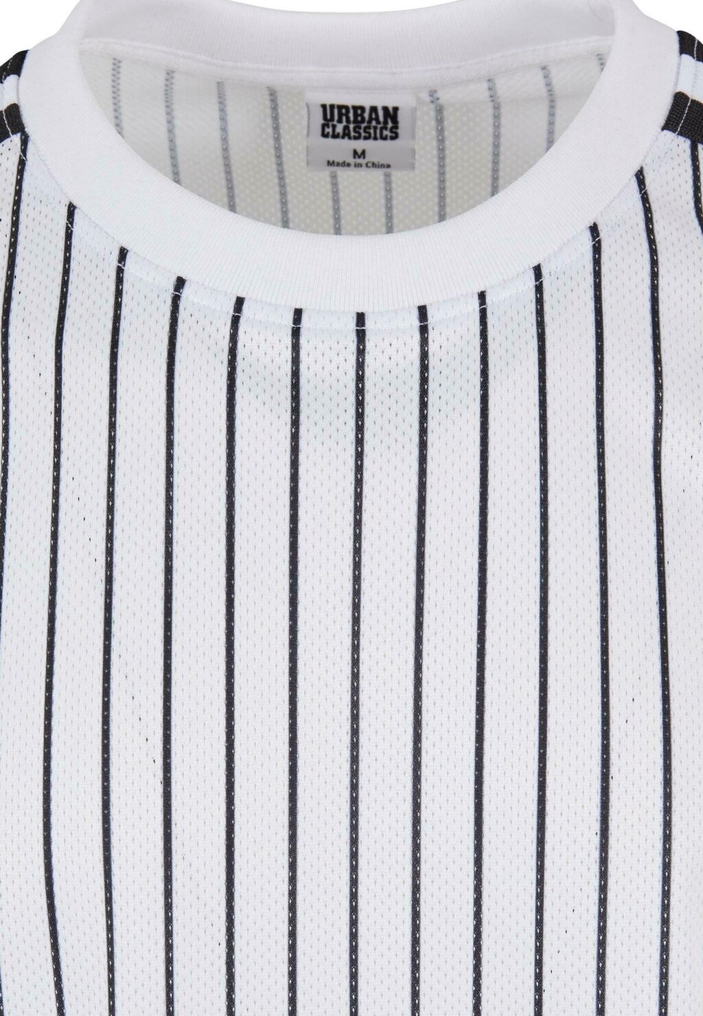 

Футболка с набивным рисунком Oversized Striped Tee Urban Classics, белая