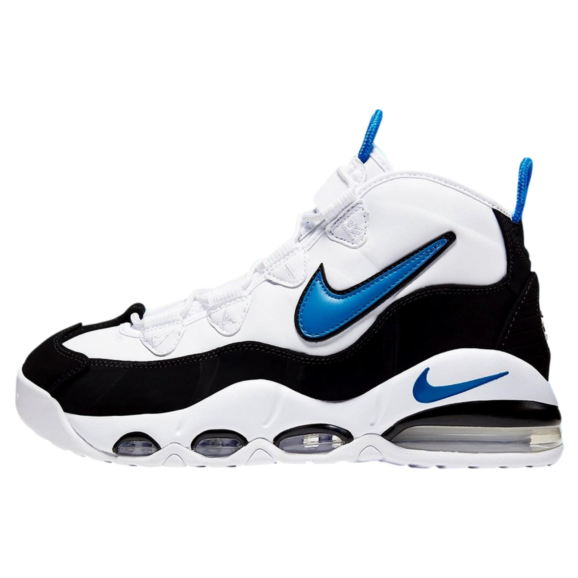

Nike Uptempo '95 White / Photo Blue - Black CK0892-103 Мужские кроссовки