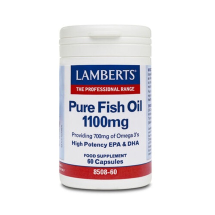 

LAMBERTS Чистый рыбий жир 1100 мг 60 капсул