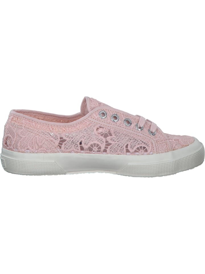 Кроссовки на шнуровке Superga, цвет pink ish/favorio — фото 3