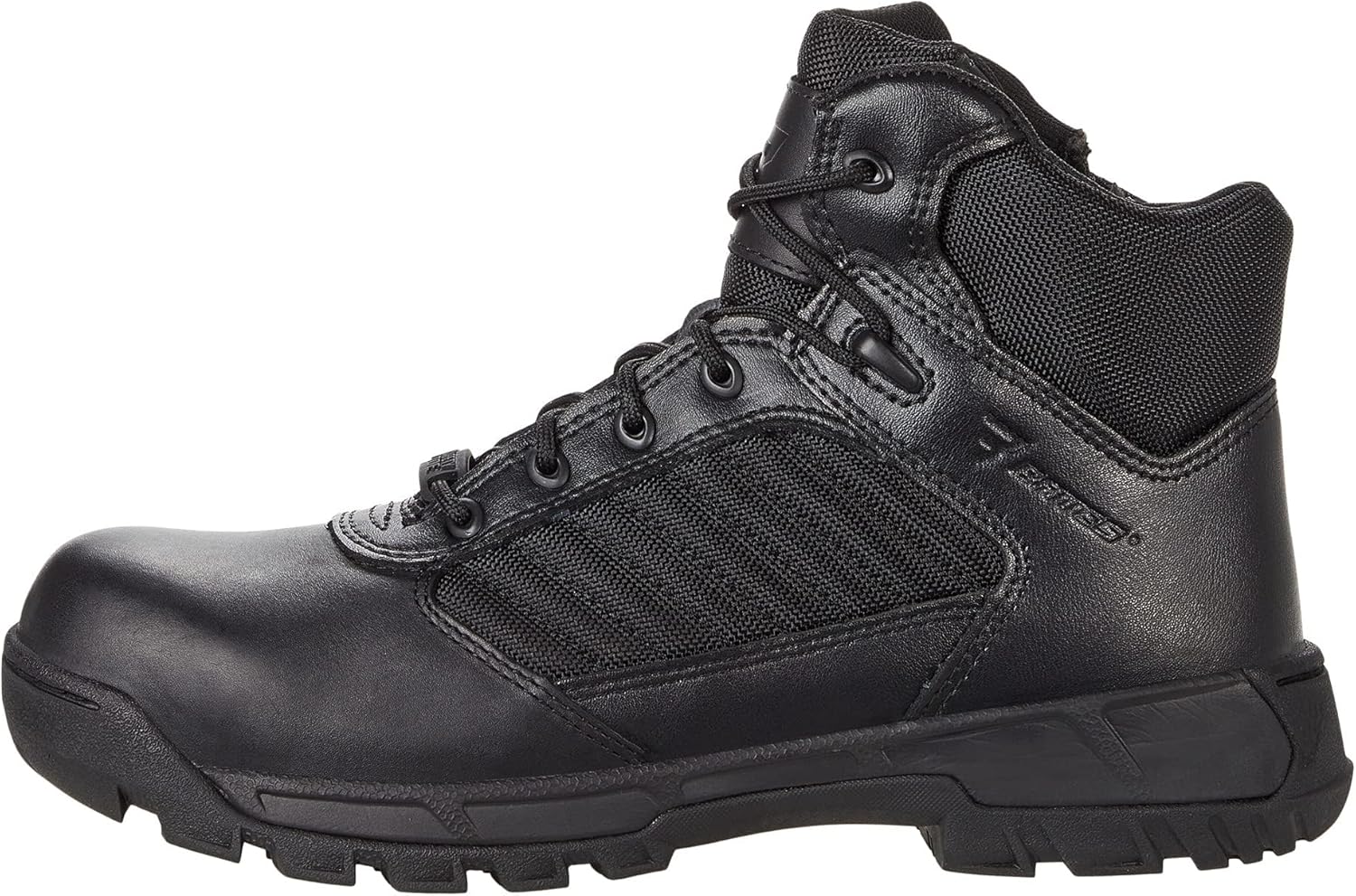 Мужские тактические кроссовки Bates Sport 2 Mid с боковой молнией и композитным носком, черный — фото 4