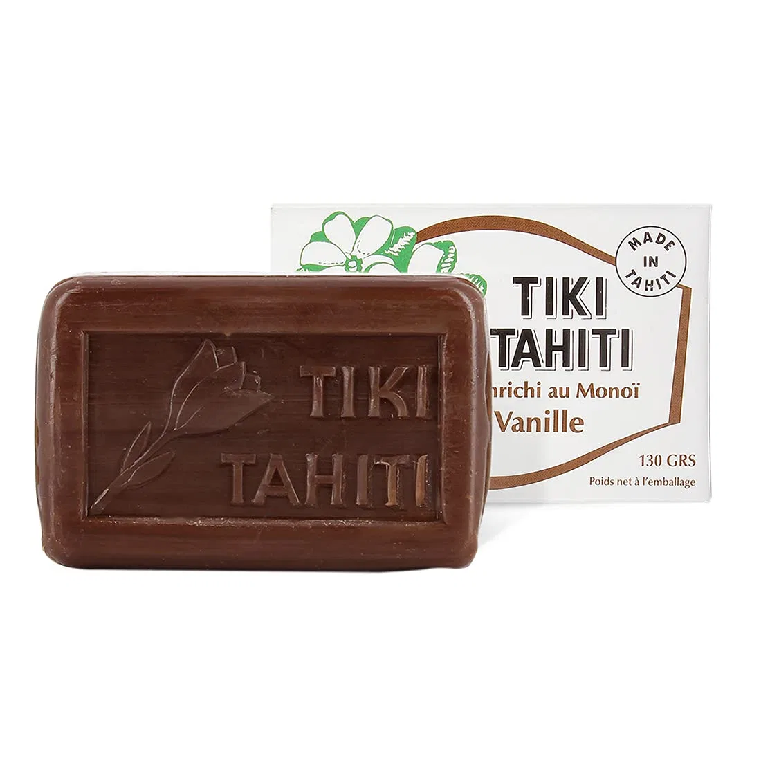 Мыло Monoi Tiki Tahiti с ароматом ванили, 130 г Monoi Tamanu