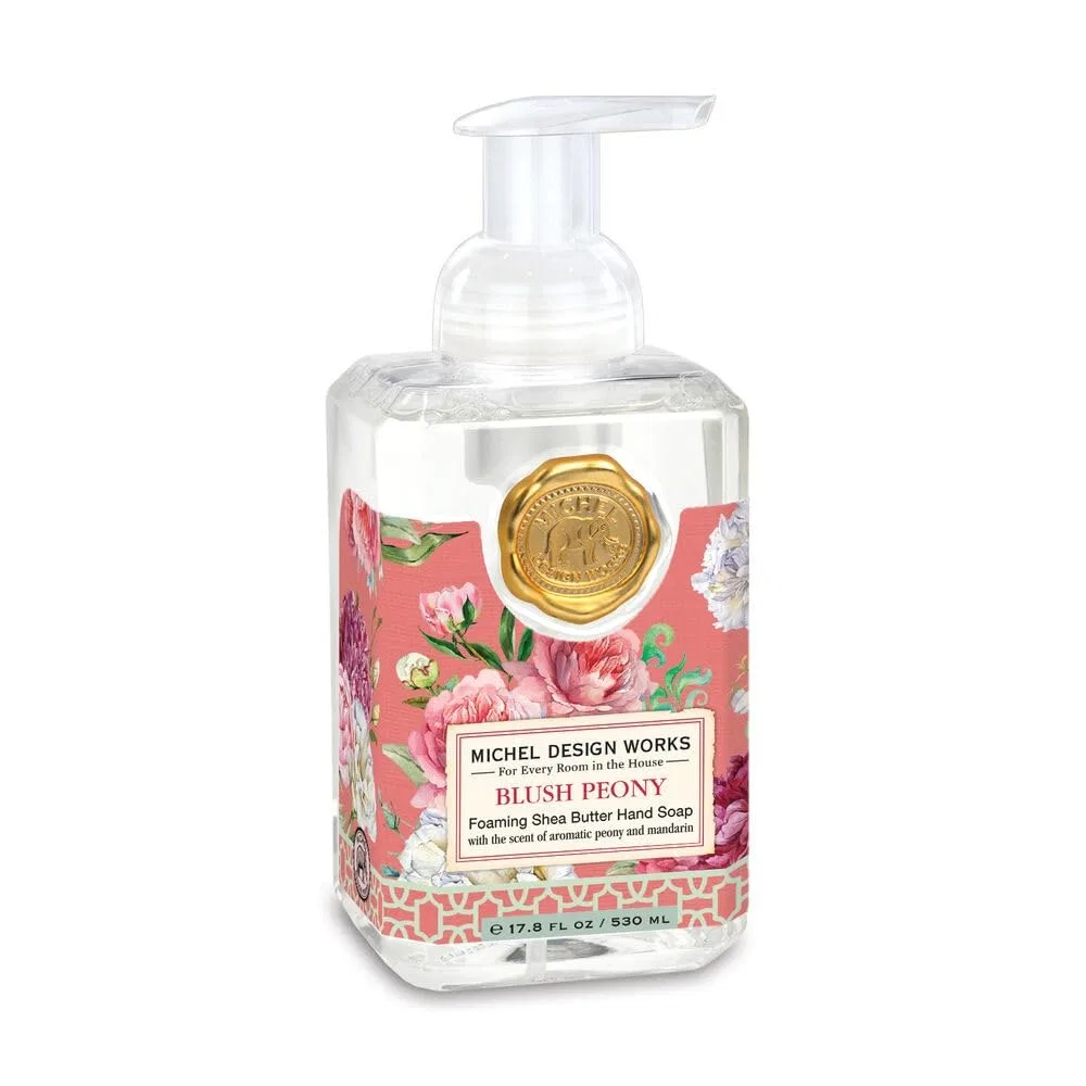 Пенное мыло Blush Peony от MICHEL DESIGN WORKS Michel Design Works
