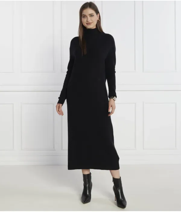 Платье MD WOOL CASH ROLL-NK Tommy Hilfiger, черный — фото 3