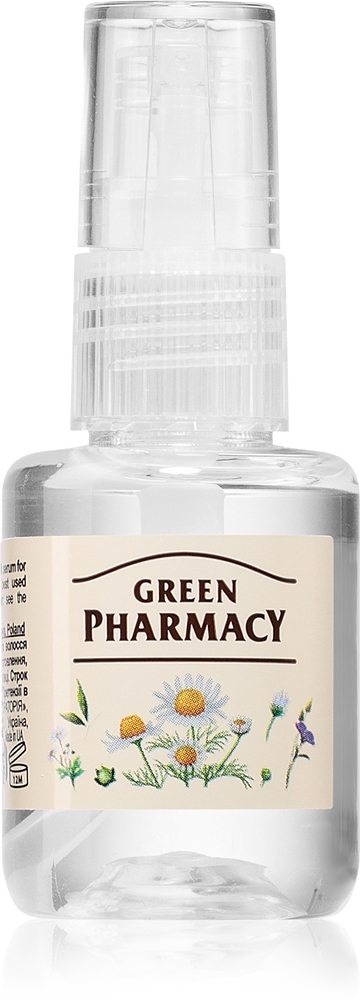 

Сыворотка для окрашенных волос с маслом ромашки и льна, жидкий шелк Green Pharmacy, 30 мл