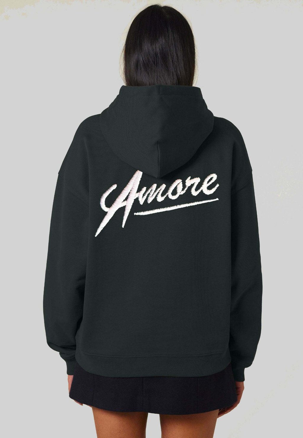 

Толстовка с капюшоном AMORE BACK EMBROIDERY - Sweatshirt Mira Paris, черный