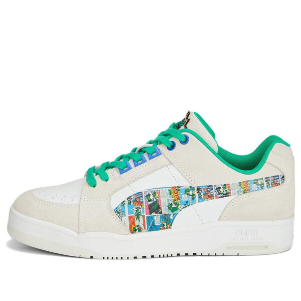 

Кроссовки slipstream lo super comic 'white green' Puma, белый