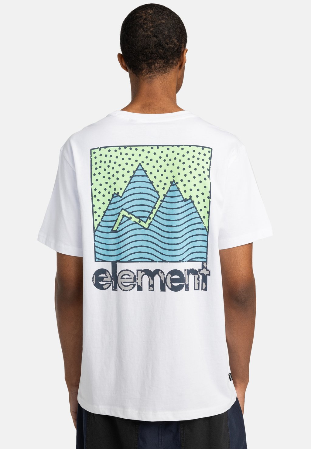 

Футболка с принтом Element, слоновая кость