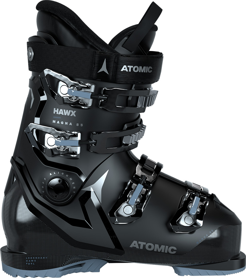 Atomic Женские лыжные ботинки Hawx magna 85 w black/denim/silver 23/23.5