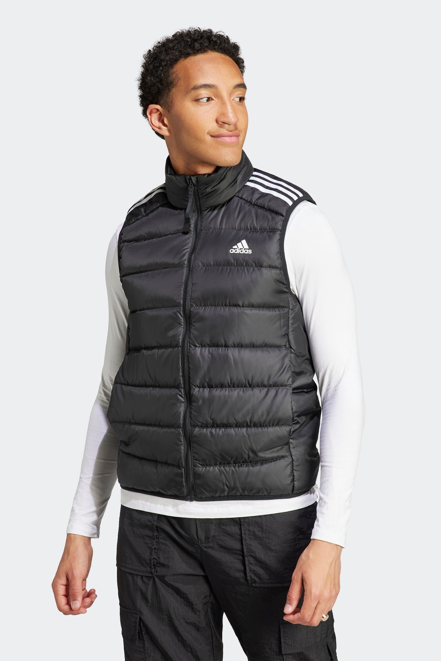 

Легкий пуховик Essentials с 3 полосками Adidas Terrex, черный