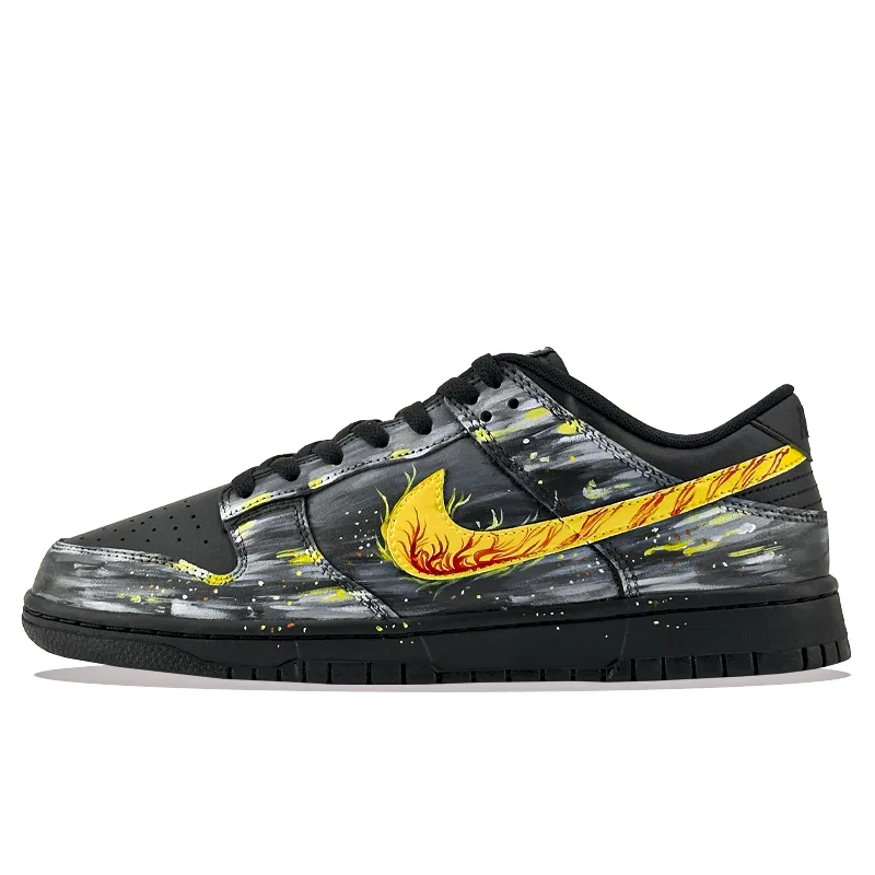 Кроссовки Nike Dunk Black Yellow — фото 3