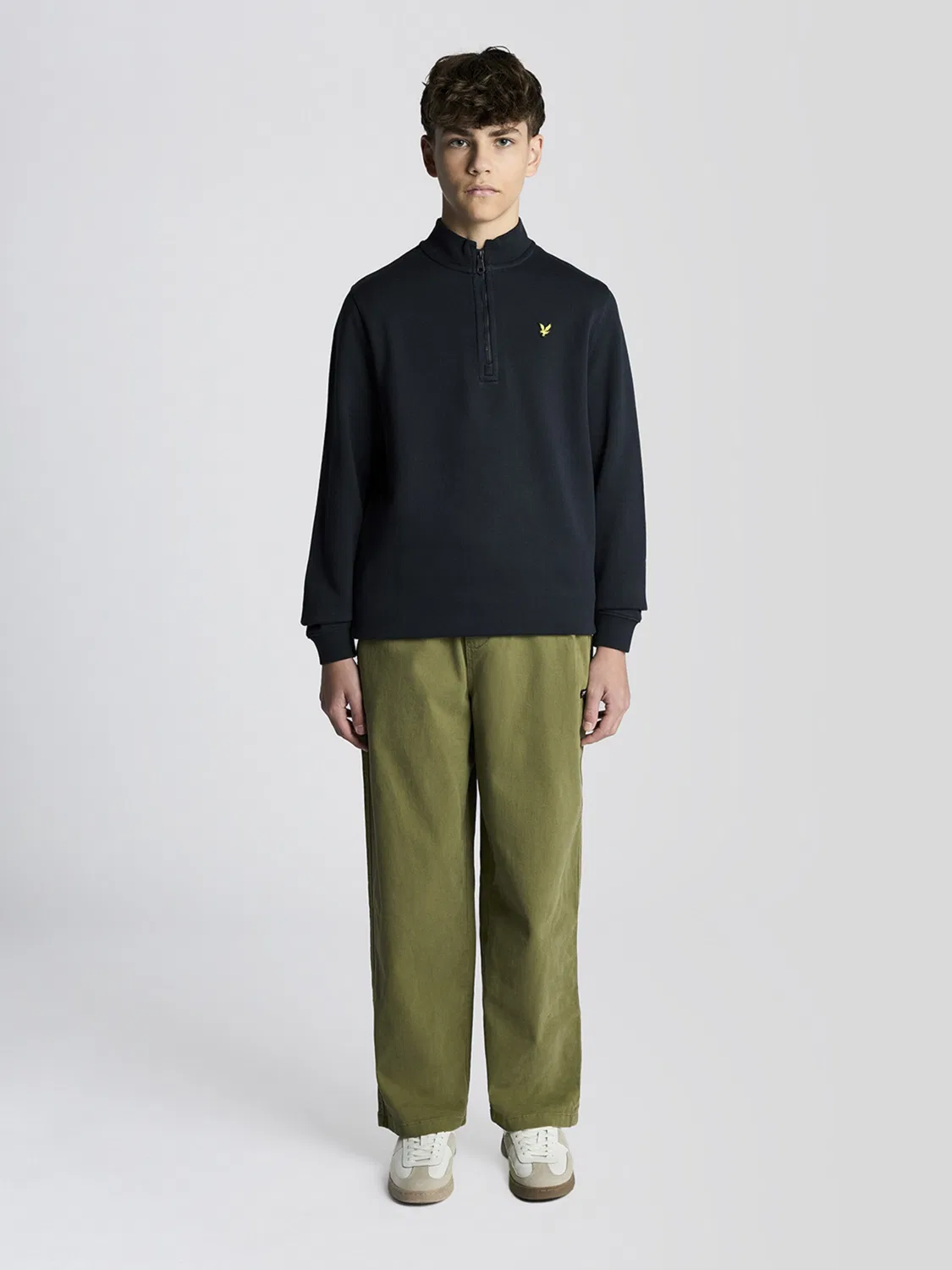 Толстовка Lyle & Scott, Navy — фото 3