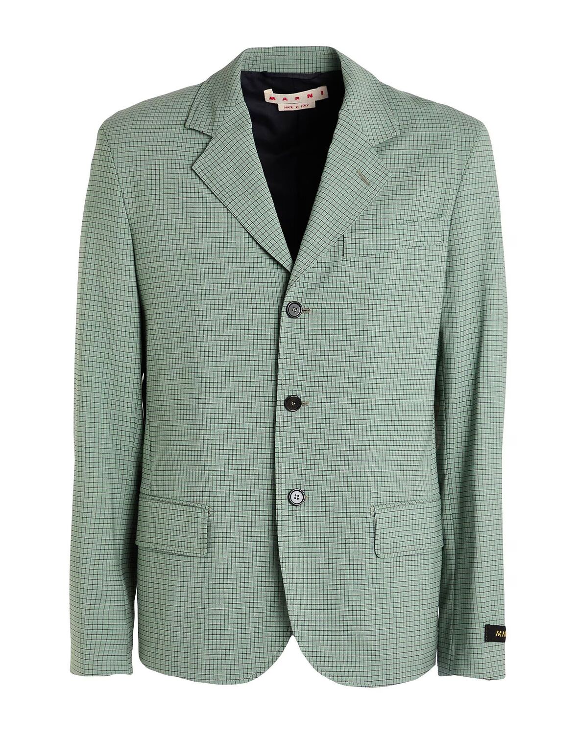 

Блейзер Marni, серо-зеленый