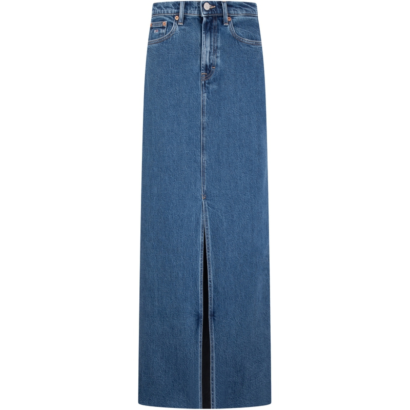 

Tommy Hilfiger Джинсовая длинная юбка Women's Dark Denim Blue