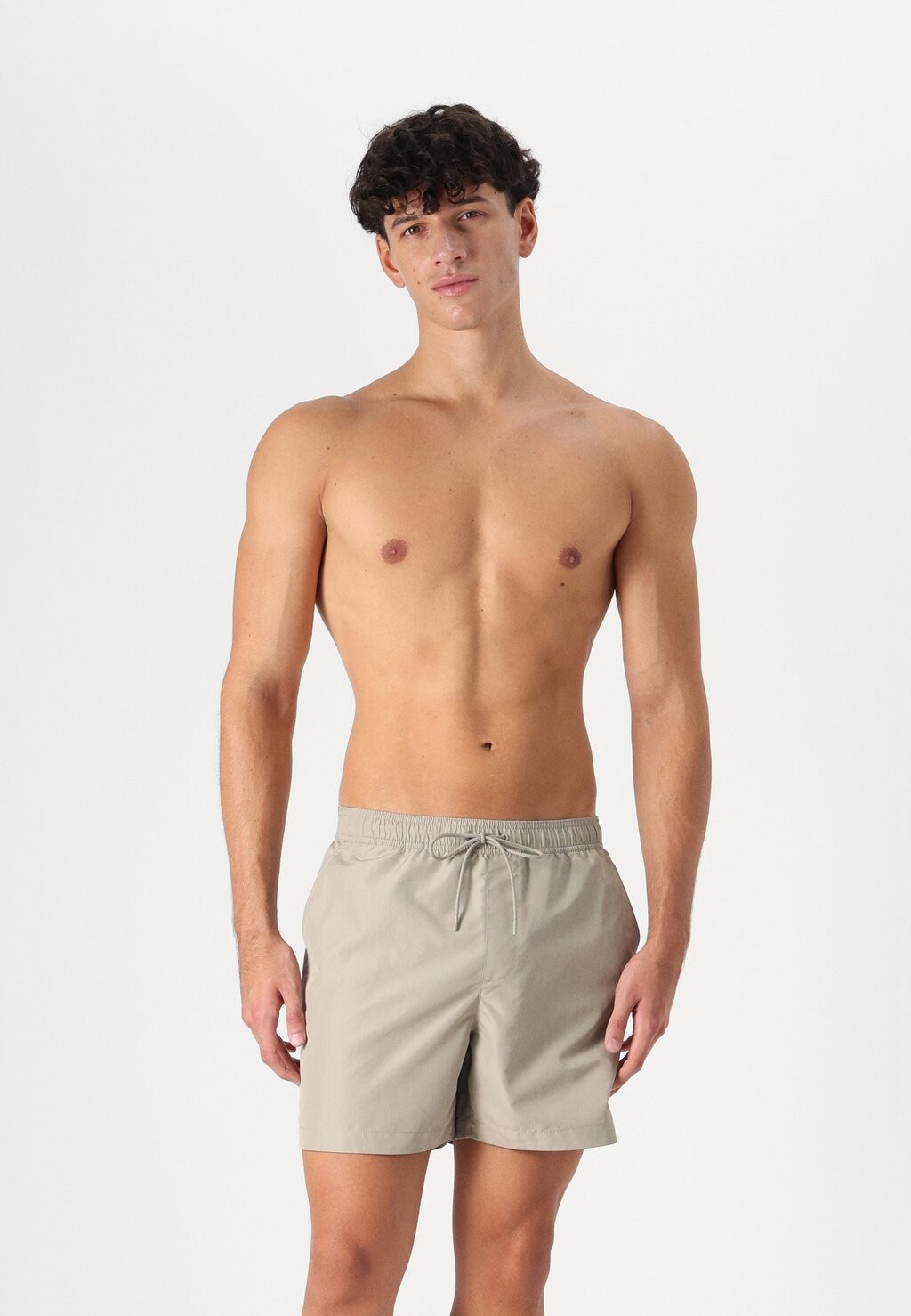 

Шорты для плавания MEDIUM DRAWSTRING Calvin Klein Swimwear, бежевый