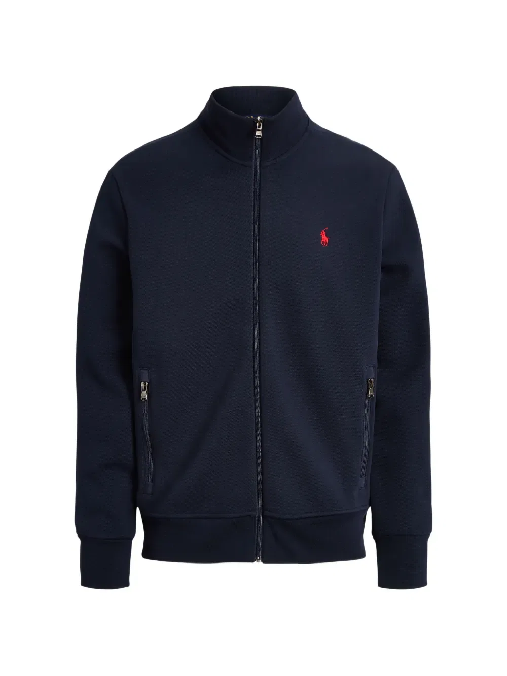 Толстовка на молнии с вышитым логотипом Polo Ralph Lauren, синий
