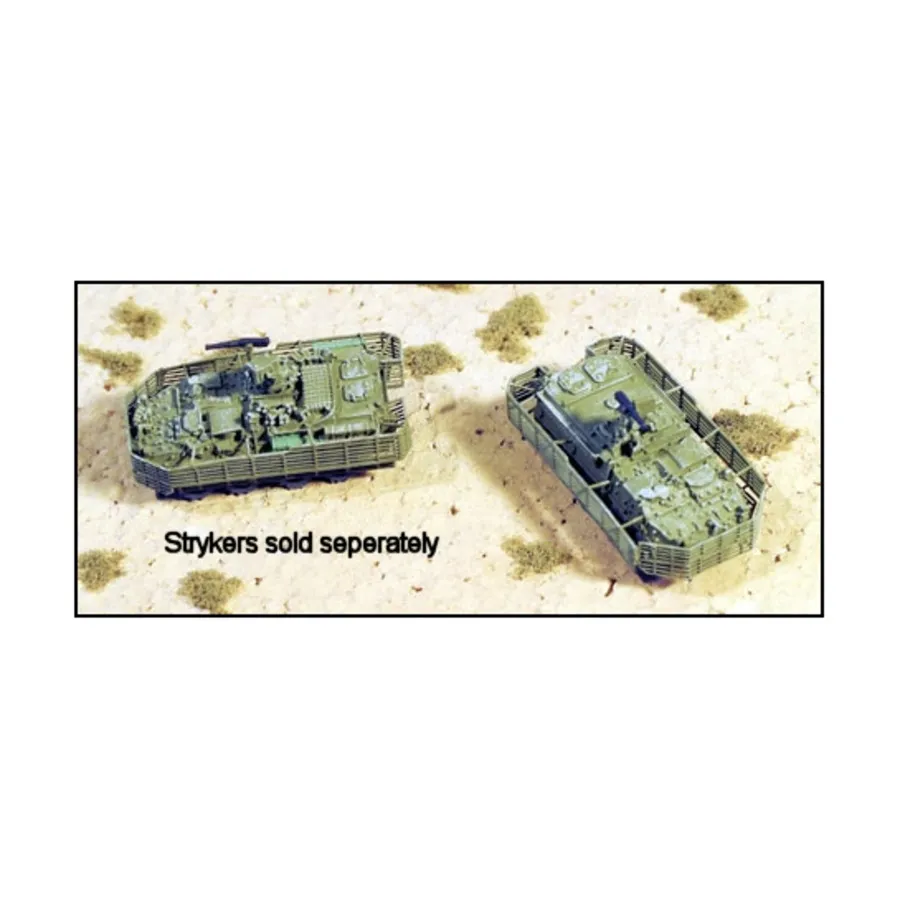 

Страйкер «Решетчатая броня», Modern Micro Armour - United States - Strykers & LAV's (1:285)