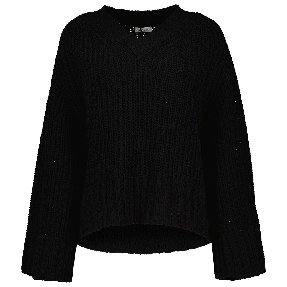 

Свитер Replay DK3555.000.G22926 V Neck, черный