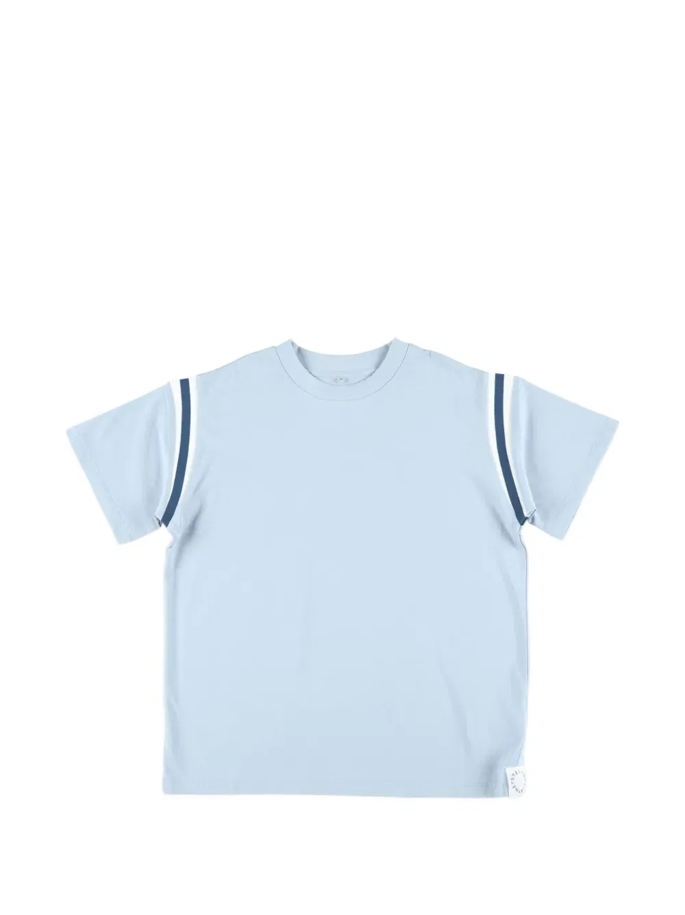 Полосатая футболка Stella Mccartney Kids, синий