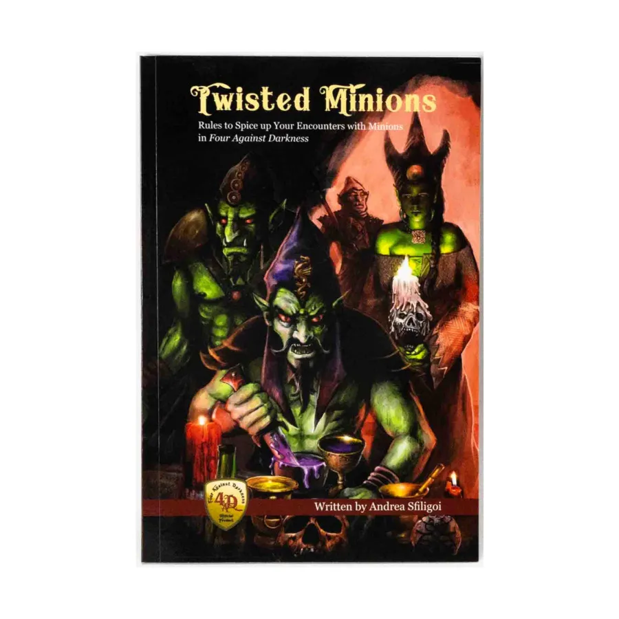 

Twisted Minions, Four Against Darkness, мягкая обложка
