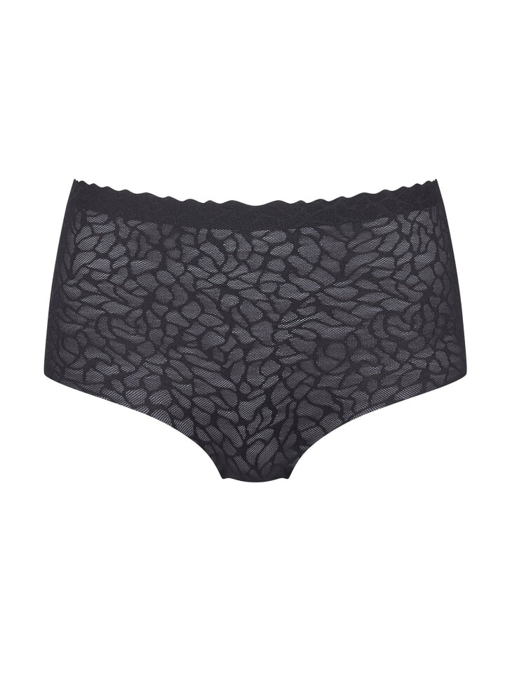 

Трусы Sloggi Maxislip Zero Feel Lace 2.0 High Waist, черный