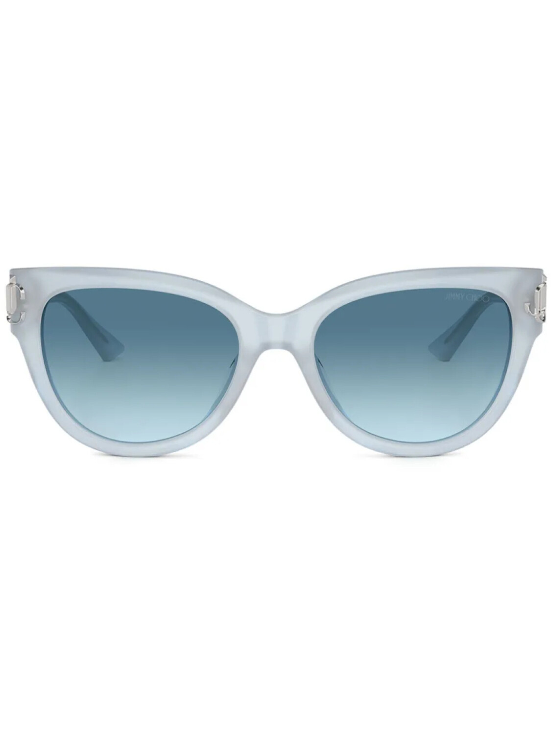 

Jimmy Choo Eyewear солнцезащитные очки с логотипом, синий