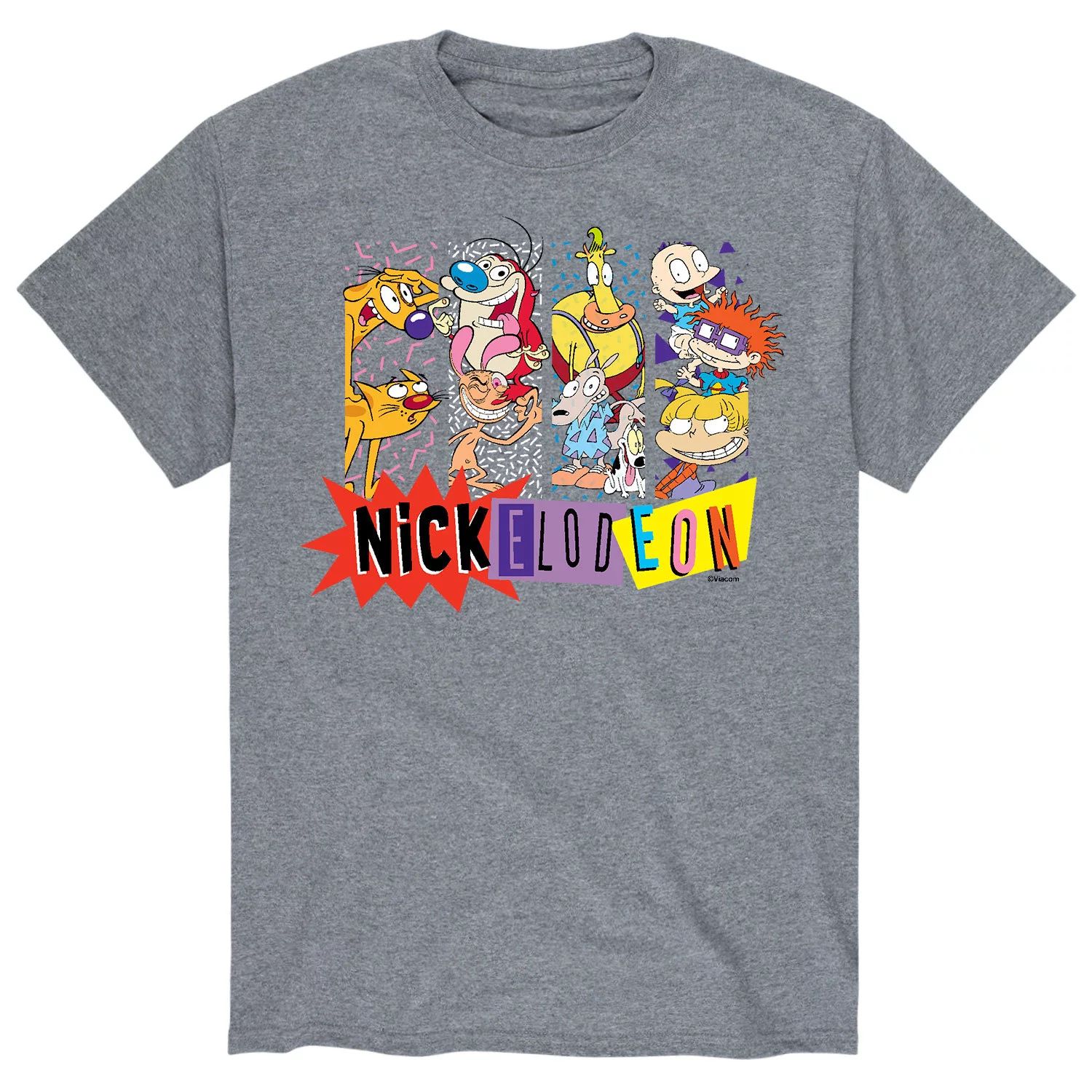 

Мужская футболка Nick All Stars Nickelodeon 90-х годов Licensed Character