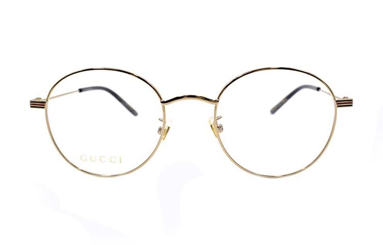 

Оправа овальная мужская Gucci с чехлом, золотой / черный
