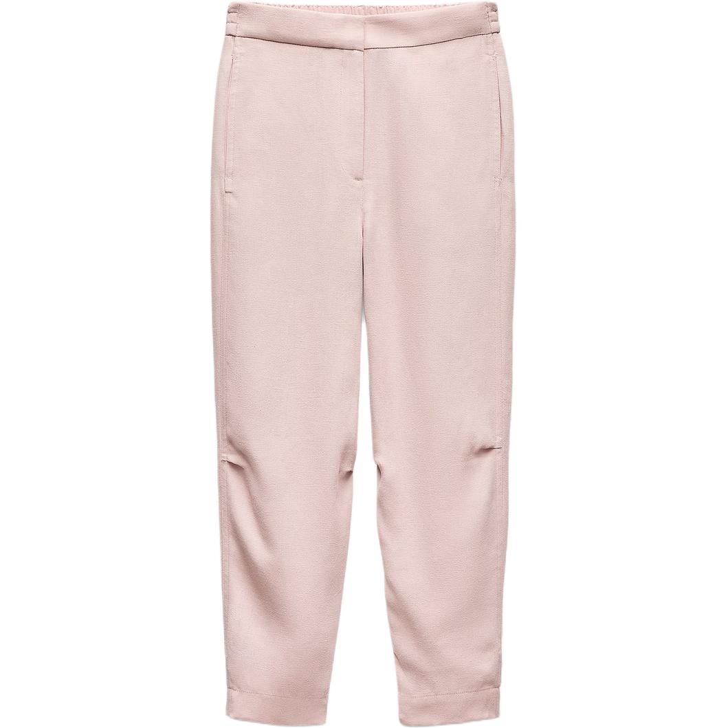 

ZARA Женские повседневные брюки розового цвета