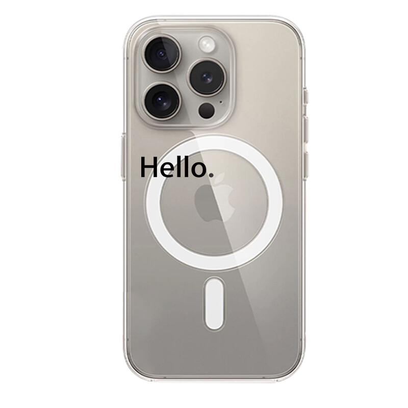 

Чехол для телефона Victory Charge, SC Magnetic Shell - Transparent - Hello