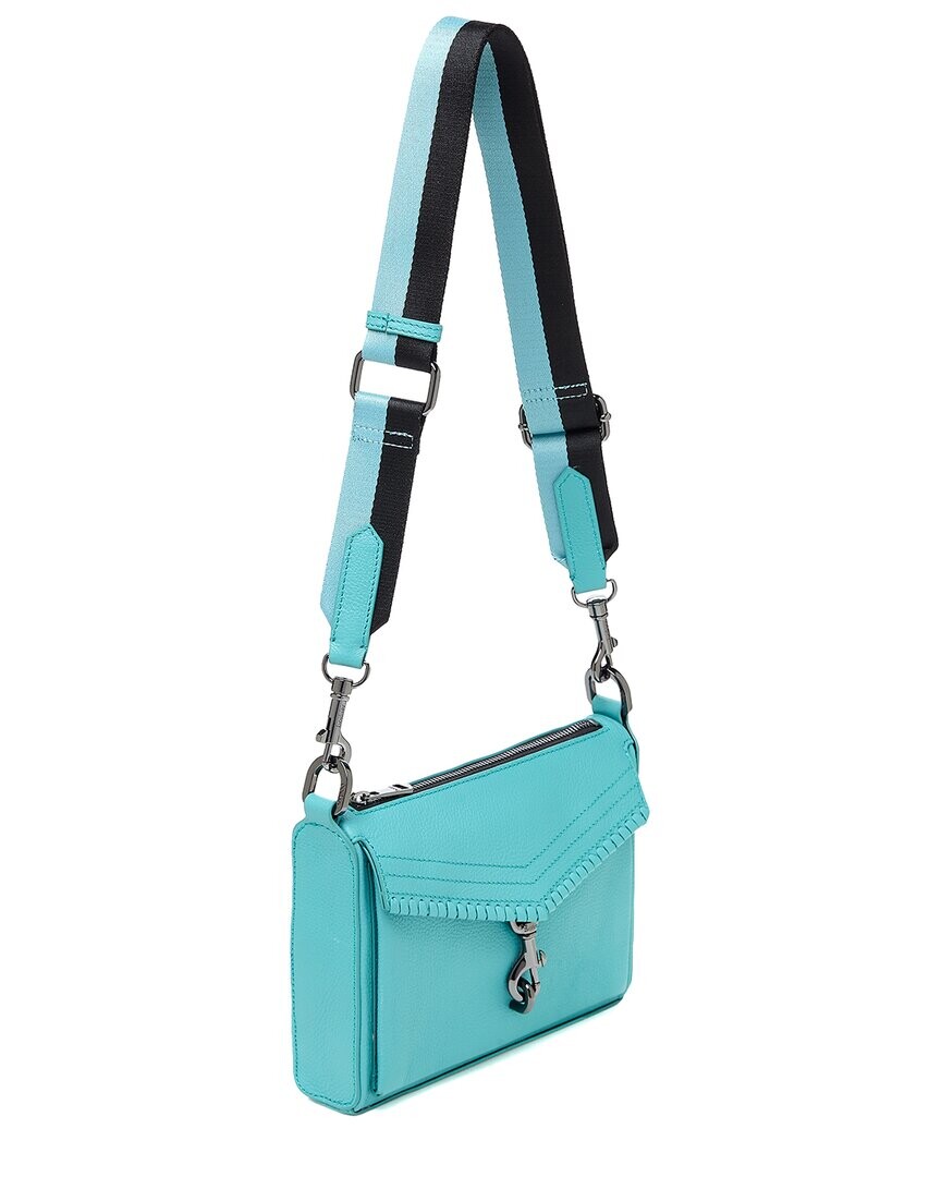 

Кожаная сумка-хобо с клапаном Botkier, серый