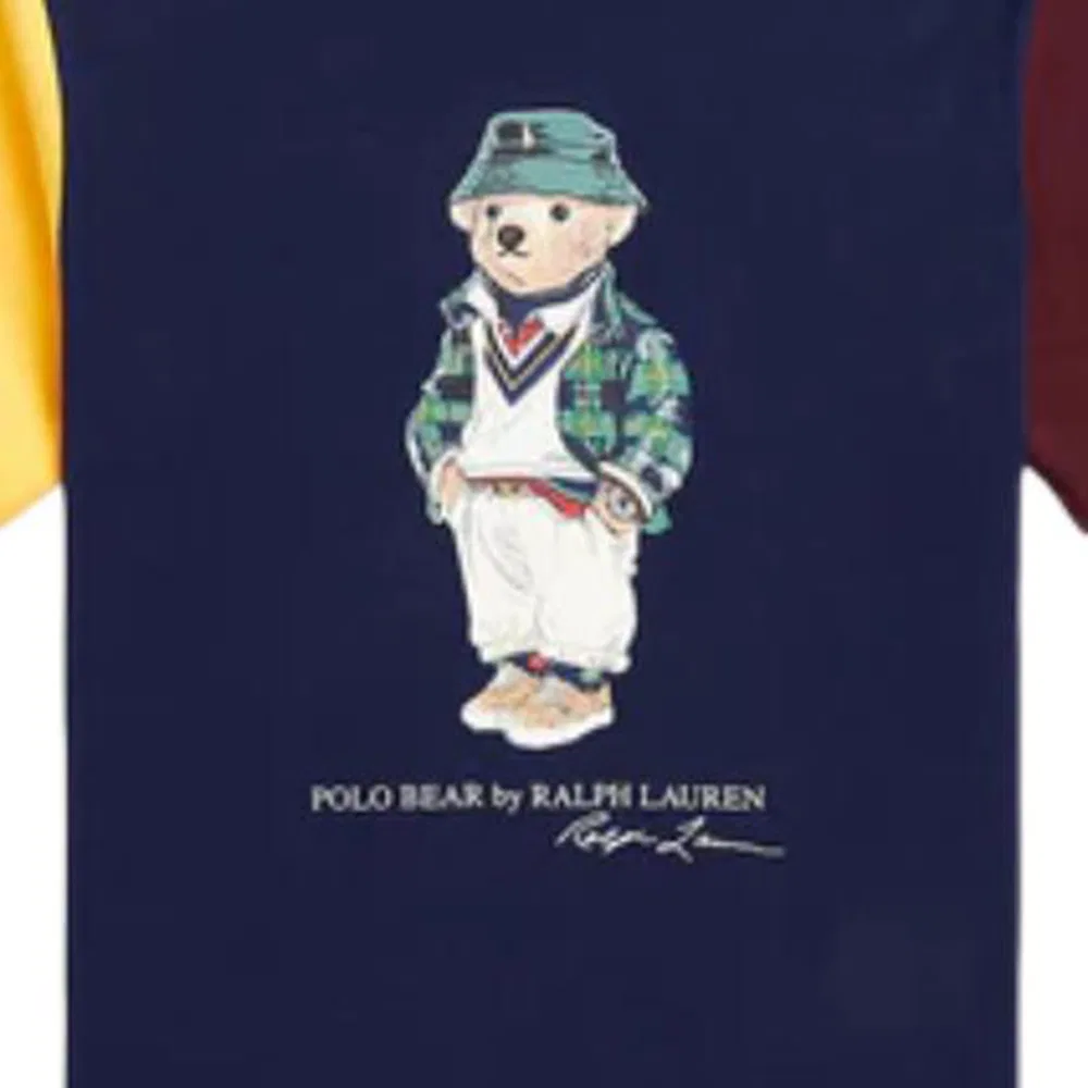 Футболка детская Marine Blue Polo Ralph Lauren — фото 4