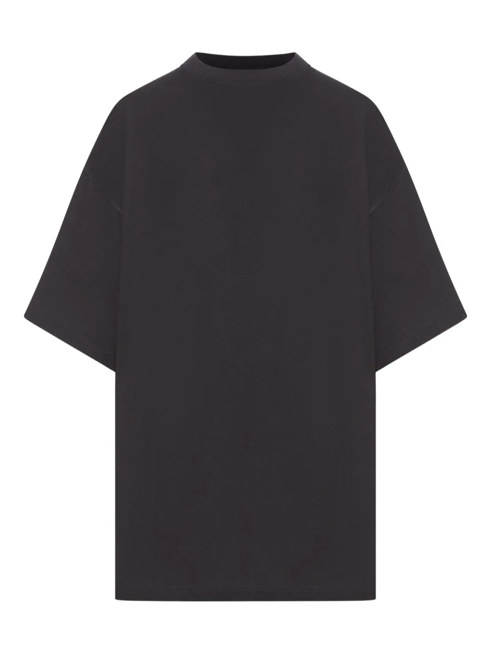 

Хлопковая футболка с логотипом BALENCIAGA, черный
