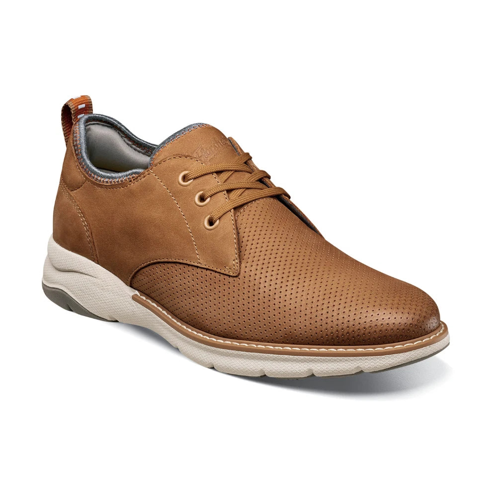 

Мужские туфли-оксфорды из светло-коричневого нубука Florsheim Frenzi 14390-240 RHS6062 Florsheim, коричневый