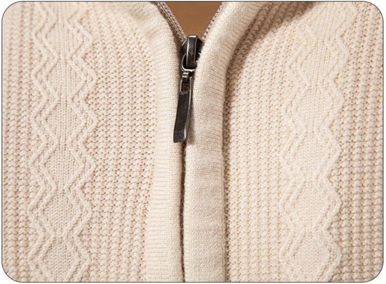 Мужской свитер на осень-зиму Casual Loose Warm Soft Pullover — фото 4