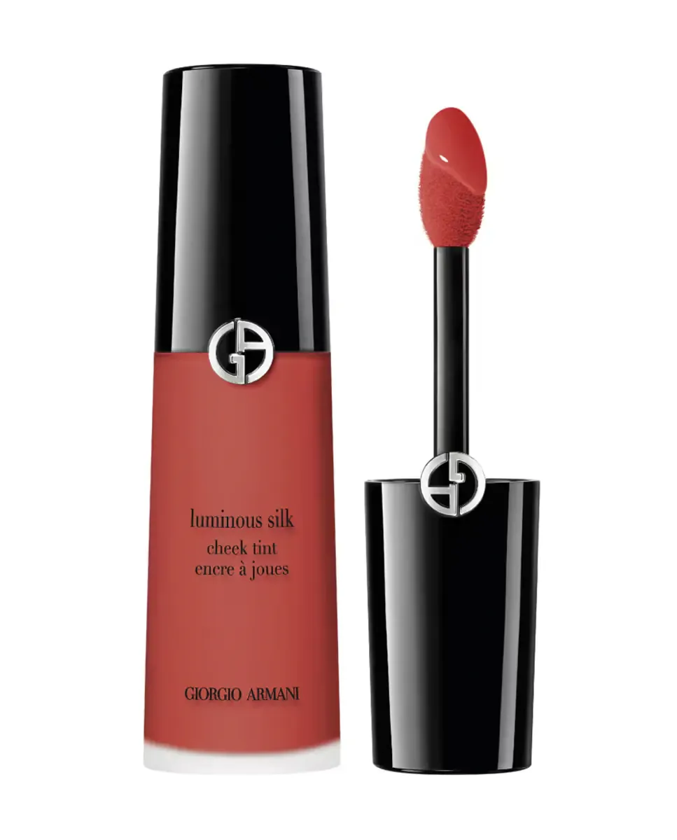 Жидкие румяна длительного действия Luminous Silk Cheek Tint Giorgio Armani, 41 Flaming Red — фото 2